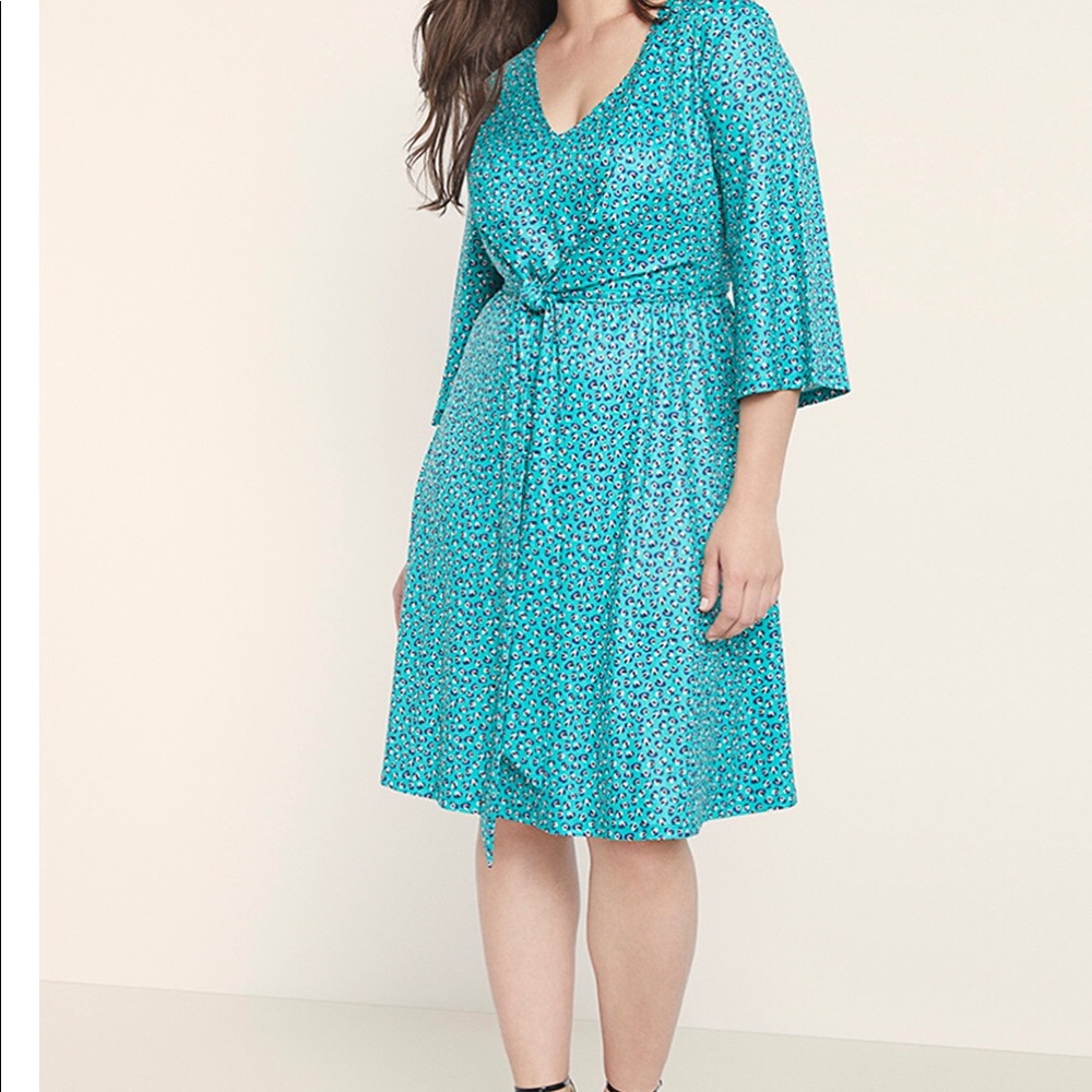 Tie Front Wrap Dress